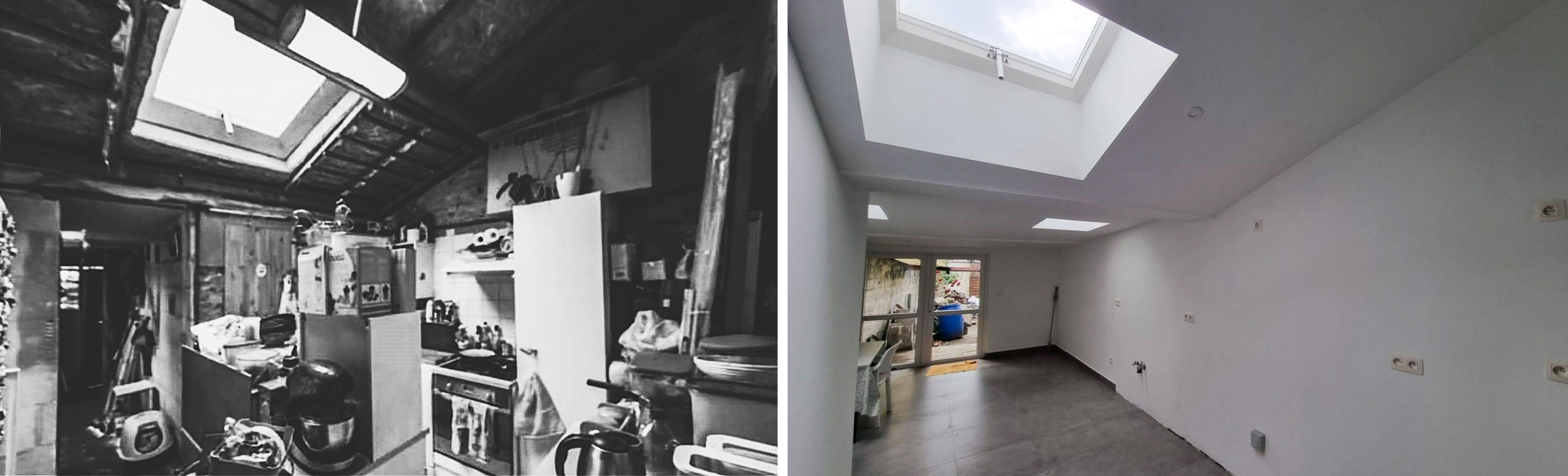 Comparaison avant et après d'une rénovation réalisée par CityPro