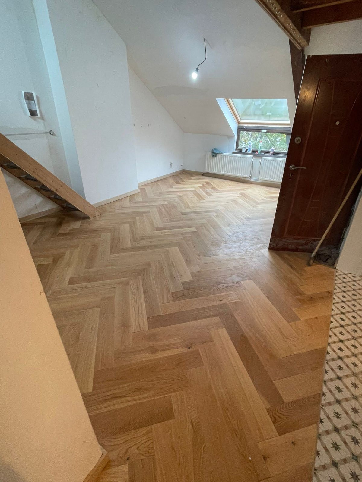 Herringbone parquet in a CityPro project